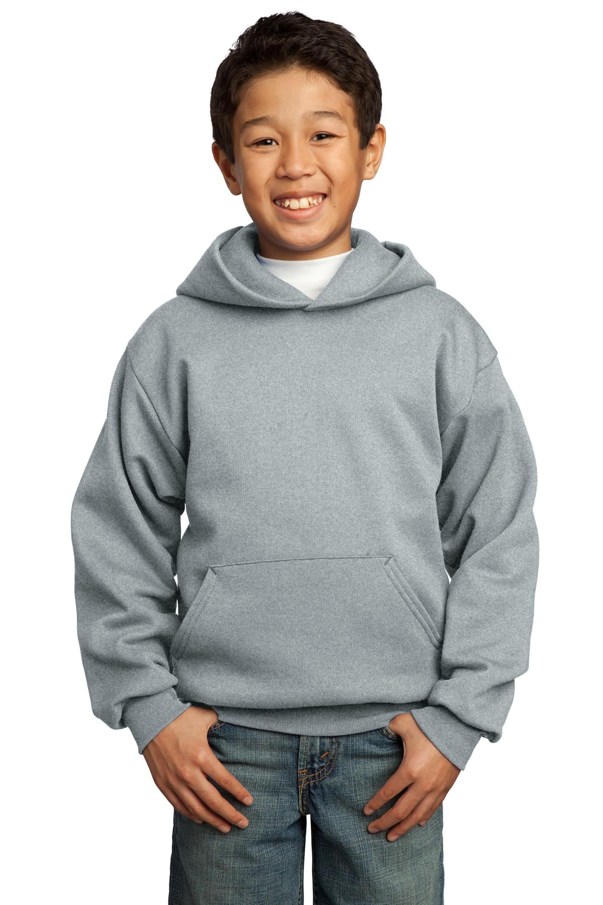 Port & Company Youth Core Fleece Pullover Hooded Sweatshirt