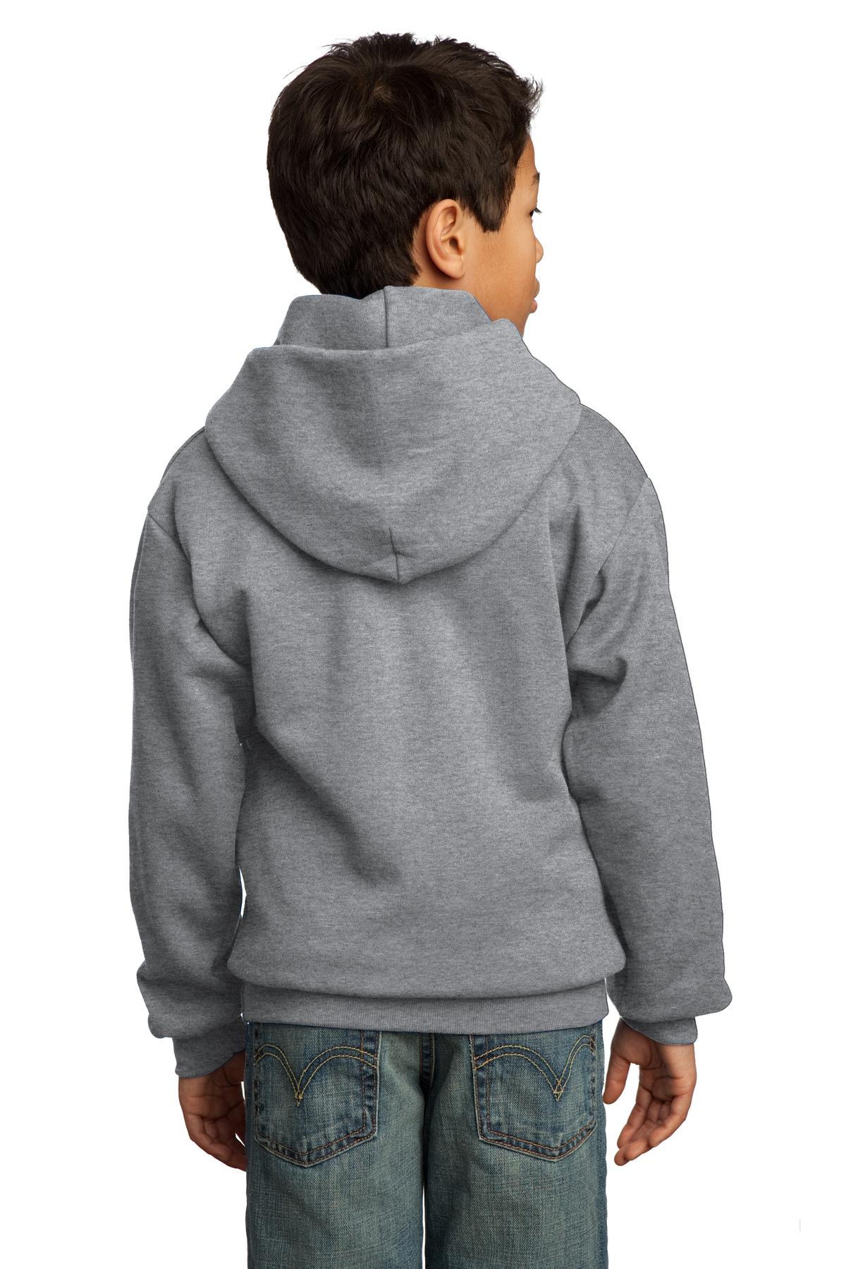 Port & Company Youth Core Fleece Pullover Hooded Sweatshirt
