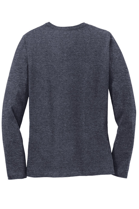 Port & Company Womens Long Sleeve Core Cotton Tee. LPC54LS Womens Apparel Shirts & Tops