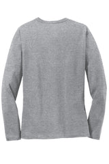 Port & Company Womens Long Sleeve Core Cotton Tee. LPC54LS Womens Apparel Shirts & Tops
