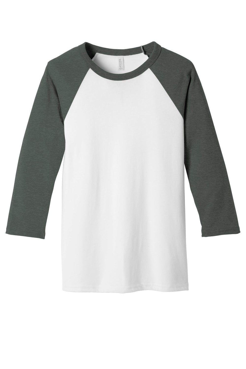 BELLA + CANVAS Three-Quarter Sleeve Baseball Tee