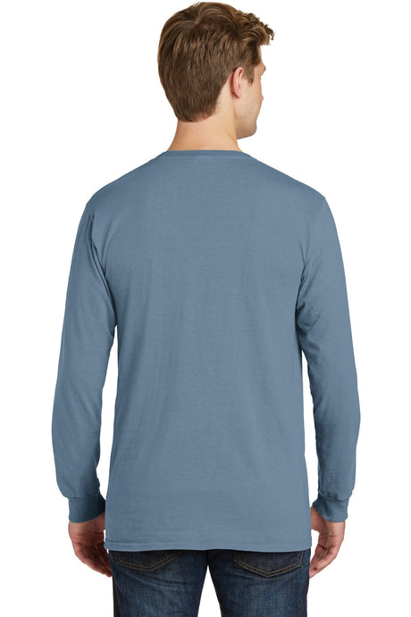 Port & Company - Men's Beach Wash Garment-Dyed Long Sleeve Tee Mens Apparel Shirts & Tops