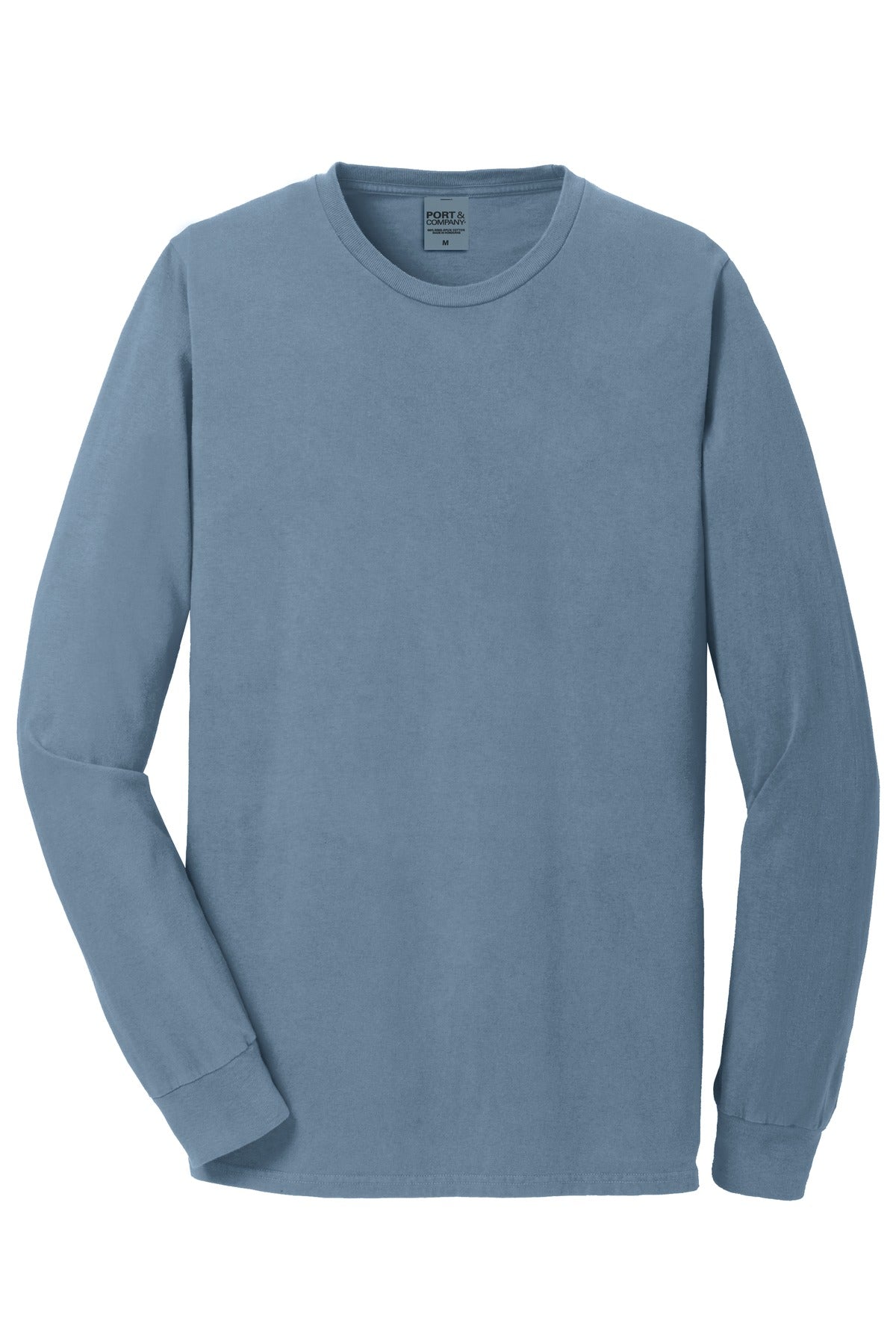 Port & Company - Men's Beach Wash Garment-Dyed Long Sleeve Tee Mens Apparel Shirts & Tops