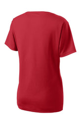 Sport-Tek Women's PosiCharge RacerMesh V-Neck Tee Womens Apparel Shirts & Tops