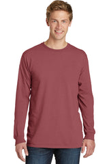 Port & Company - Men's Beach Wash Garment-Dyed Long Sleeve Tee Mens Apparel Shirts & Tops