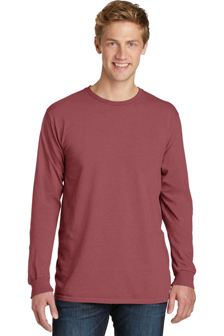 Port & Company - Men's Beach Wash Garment-Dyed Long Sleeve Tee Mens Apparel Shirts & Tops