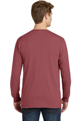 Port & Company - Men's Beach Wash Garment-Dyed Long Sleeve Tee Mens Apparel Shirts & Tops