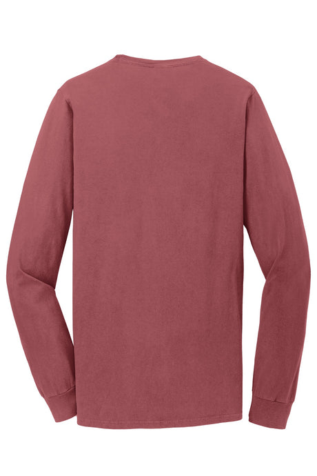 Port & Company - Men's Beach Wash Garment-Dyed Long Sleeve Tee Mens Apparel Shirts & Tops