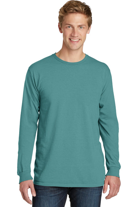 Port & Company - Men's Beach Wash Garment-Dyed Long Sleeve Tee Mens Apparel Shirts & Tops