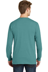 Port & Company - Men's Beach Wash Garment-Dyed Long Sleeve Tee Mens Apparel Shirts & Tops