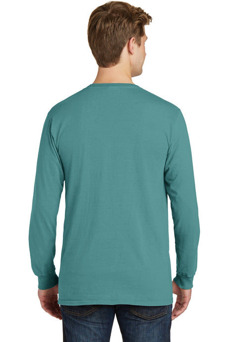 Port & Company - Men's Beach Wash Garment-Dyed Long Sleeve Tee Mens Apparel Shirts & Tops