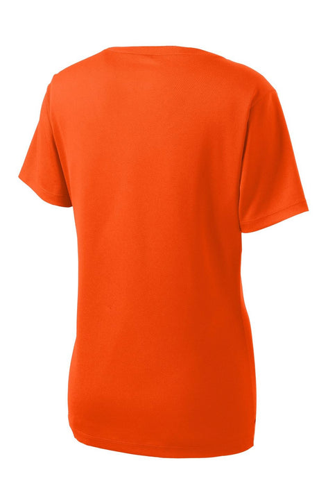 Sport-Tek Women's PosiCharge RacerMesh V-Neck Tee Womens Apparel Shirts & Tops