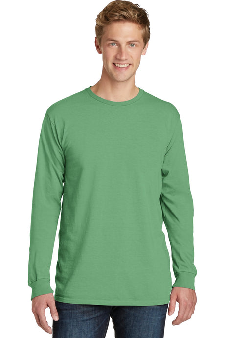 Port & Company - Men's Beach Wash Garment-Dyed Long Sleeve Tee Mens Apparel Shirts & Tops