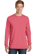 Port & Company - Men's Beach Wash Garment-Dyed Long Sleeve Tee Mens Apparel Shirts & Tops