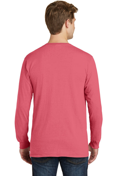 Port & Company - Men's Beach Wash Garment-Dyed Long Sleeve Tee Mens Apparel Shirts & Tops