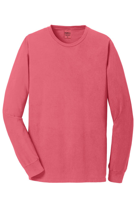Port & Company - Men's Beach Wash Garment-Dyed Long Sleeve Tee Mens Apparel Shirts & Tops