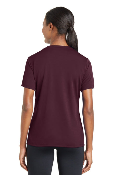 Sport-Tek Women's PosiCharge RacerMesh V-Neck Tee Womens Apparel Shirts & Tops