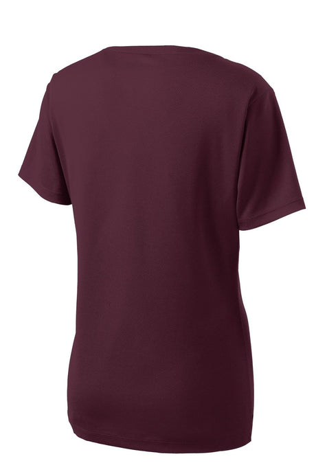 Sport-Tek Women's PosiCharge RacerMesh V-Neck Tee Womens Apparel Shirts & Tops