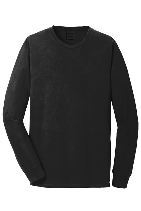 Port & Company - Men's Beach Wash Garment-Dyed Long Sleeve Tee Mens Apparel Shirts & Tops