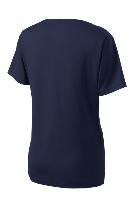 Sport-Tek Women's PosiCharge RacerMesh V-Neck Tee Womens Apparel Shirts & Tops
