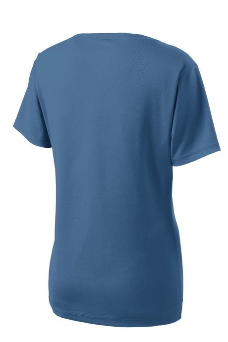 Sport-Tek Women's PosiCharge RacerMesh V-Neck Tee Womens Apparel Shirts & Tops