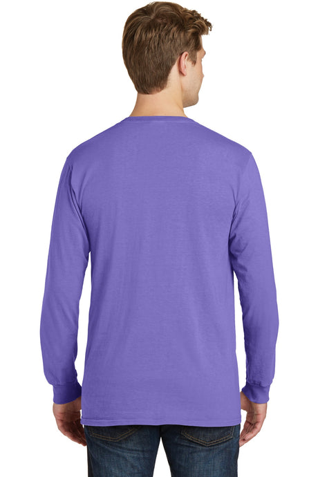 Port & Company - Men's Beach Wash Garment-Dyed Long Sleeve Tee Mens Apparel Shirts & Tops