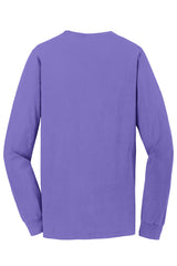 Port & Company - Men's Beach Wash Garment-Dyed Long Sleeve Tee Mens Apparel Shirts & Tops