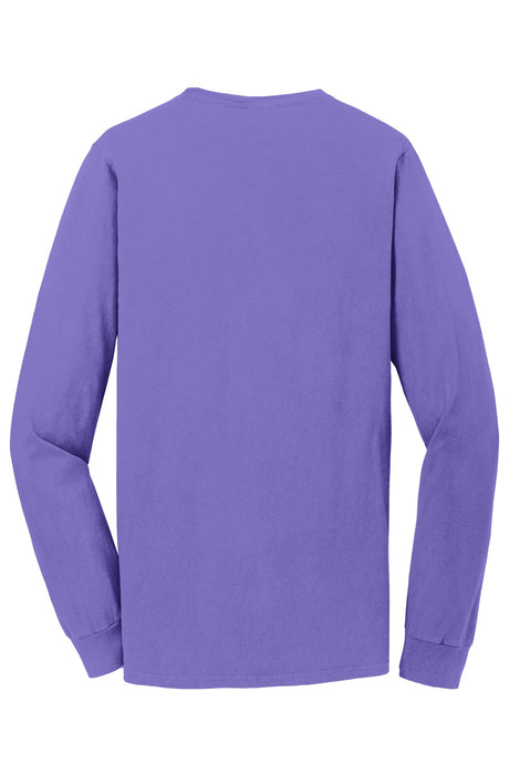 Port & Company - Men's Beach Wash Garment-Dyed Long Sleeve Tee Mens Apparel Shirts & Tops