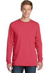 Port & Company - Men's Beach Wash Garment-Dyed Long Sleeve Tee Mens Apparel Shirts & Tops