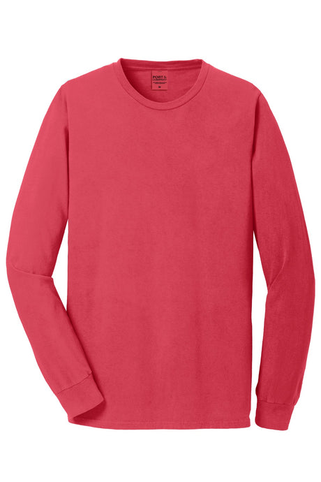 Port & Company - Men's Beach Wash Garment-Dyed Long Sleeve Tee Mens Apparel Shirts & Tops