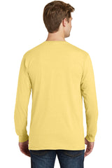 Port & Company - Men's Beach Wash Garment-Dyed Long Sleeve Tee Mens Apparel Shirts & Tops