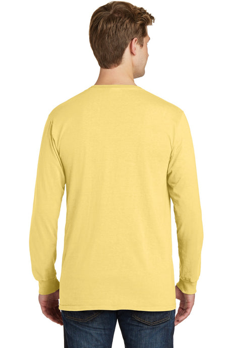 Port & Company - Men's Beach Wash Garment-Dyed Long Sleeve Tee Mens Apparel Shirts & Tops
