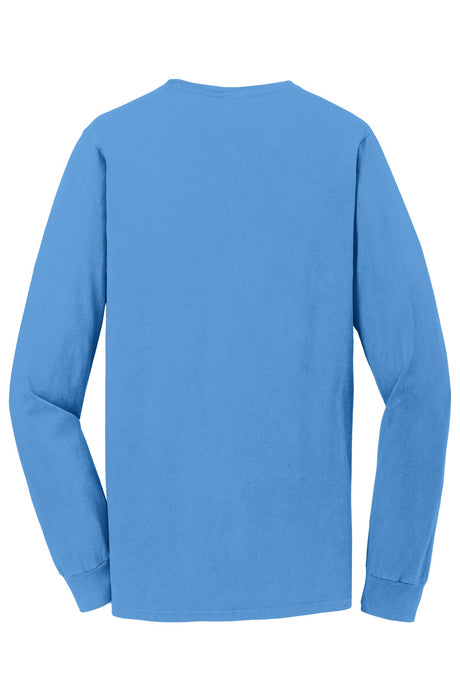 Port & Company - Men's Beach Wash Garment-Dyed Long Sleeve Tee Mens Apparel Shirts & Tops