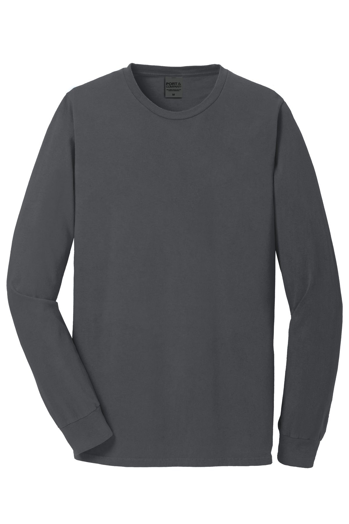 Port & Company - Men's Beach Wash Garment-Dyed Long Sleeve Tee Mens Apparel Shirts & Tops