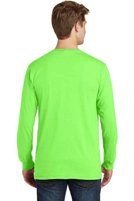 Port & Company - Men's Beach Wash Garment-Dyed Long Sleeve Tee Mens Apparel Shirts & Tops