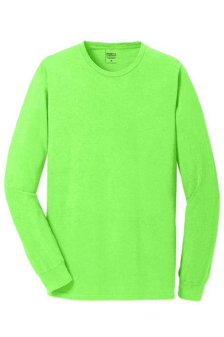Port & Company - Men's Beach Wash Garment-Dyed Long Sleeve Tee Mens Apparel Shirts & Tops