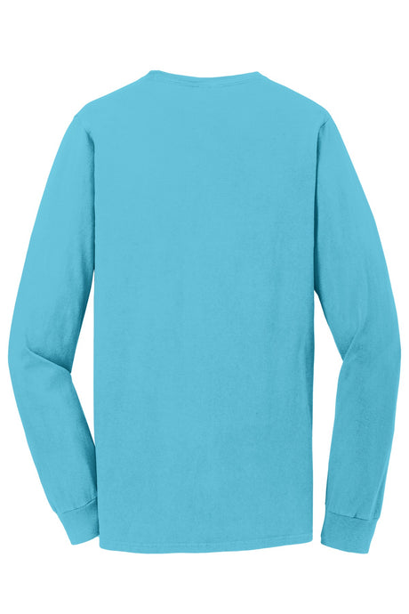 Port & Company - Men's Beach Wash Garment-Dyed Long Sleeve Tee Mens Apparel Shirts & Tops