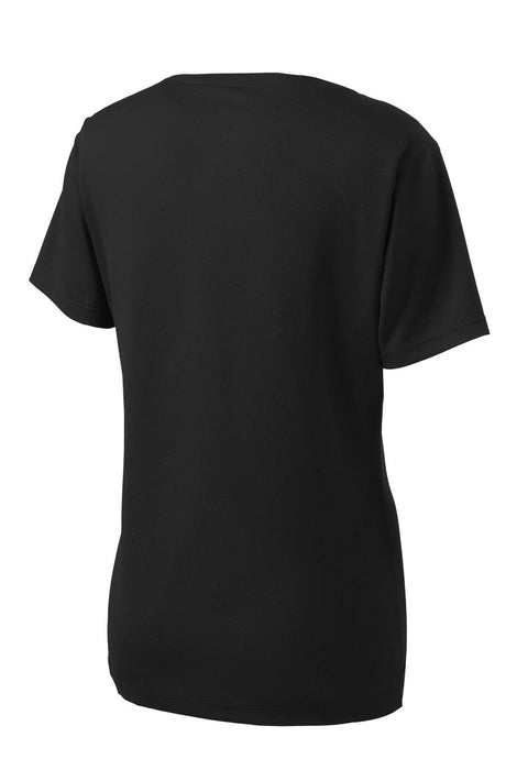 Sport-Tek Women's PosiCharge RacerMesh V-Neck Tee Womens Apparel Shirts & Tops