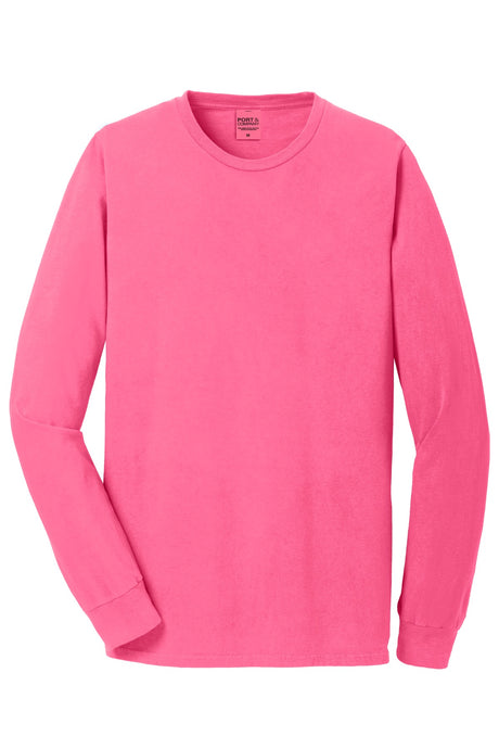 Port & Company - Men's Beach Wash Garment-Dyed Long Sleeve Tee Mens Apparel Shirts & Tops