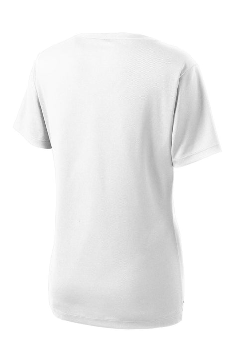 Sport-Tek Women's PosiCharge RacerMesh V-Neck Tee Womens Apparel Shirts & Tops