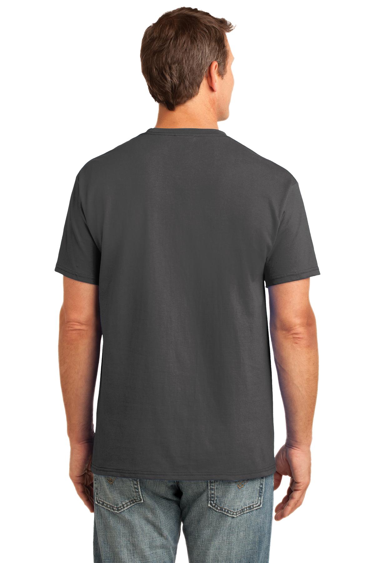 Port & Company - Men's Core Cotton Pocket Tee Mens Apparel Shirts & Tops