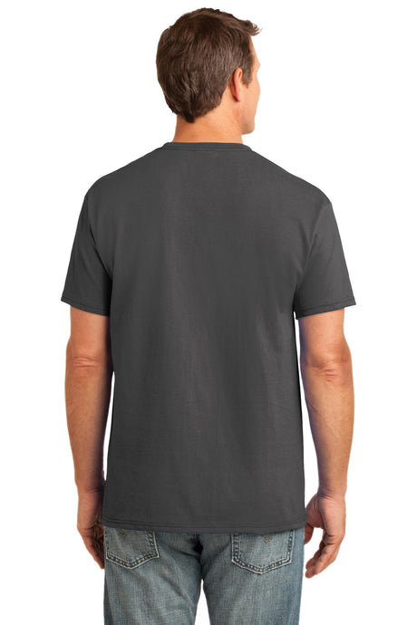 Port & Company - Men's Core Cotton Pocket Tee Mens Apparel Shirts & Tops
