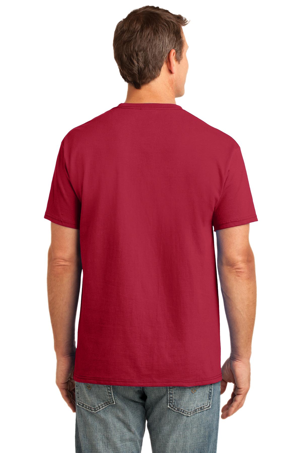 Port & Company - Men's Core Cotton Pocket Tee Mens Apparel Shirts & Tops