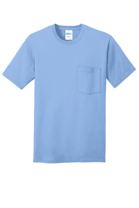 Port & Company - Men's Core Cotton Pocket Tee Mens Apparel Shirts & Tops