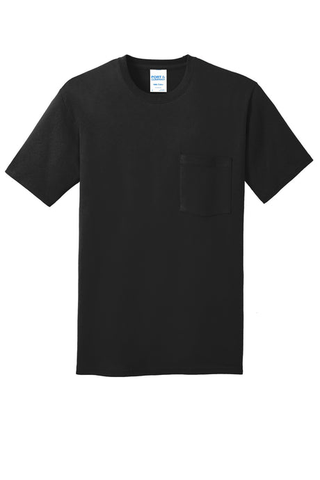 Port & Company - Men's Core Cotton Pocket Tee Mens Apparel Shirts & Tops