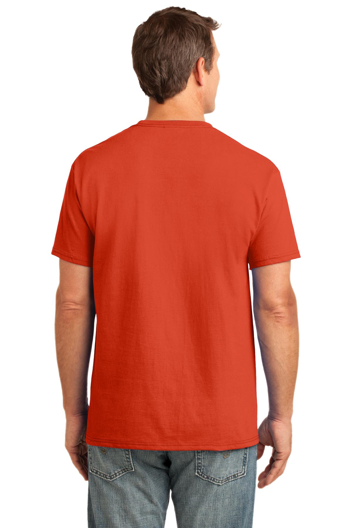 Port & Company - Men's Core Cotton Pocket Tee Mens Apparel Shirts & Tops