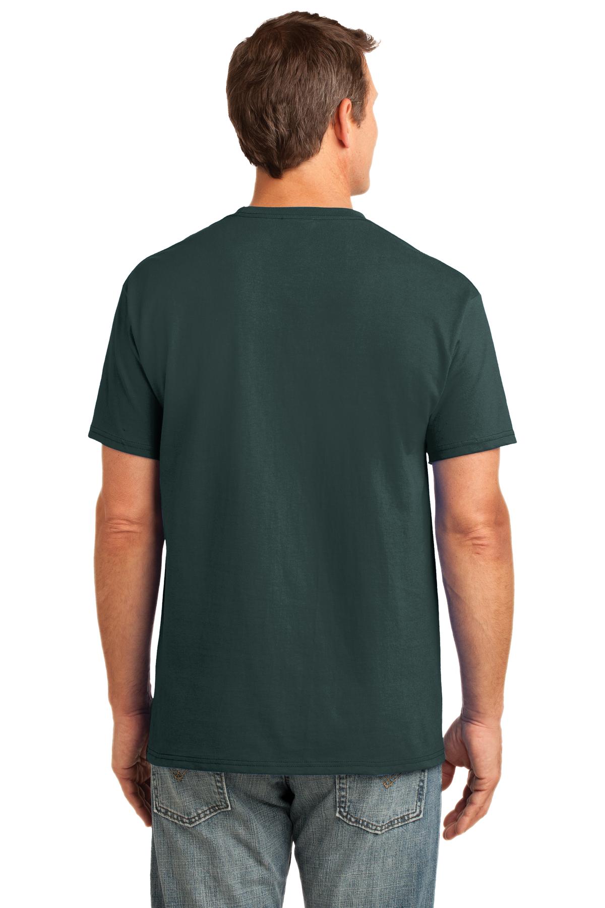 Port & Company - Men's Core Cotton Pocket Tee Mens Apparel Shirts & Tops