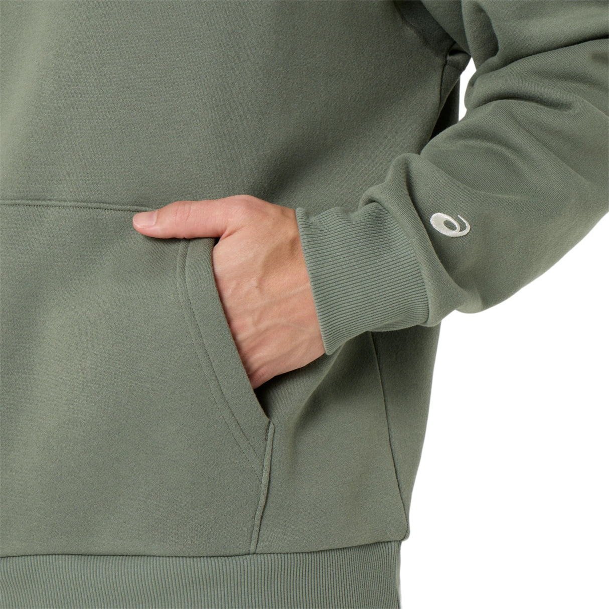 Asics Men's Fleece Relaxed Pullover Hoodie-5