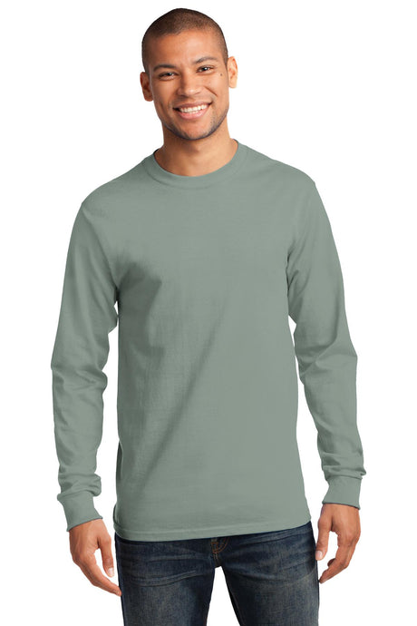 Port & Company - Men's Tall Long Sleeve Essential Tee Mens Apparel Shirts & Tops