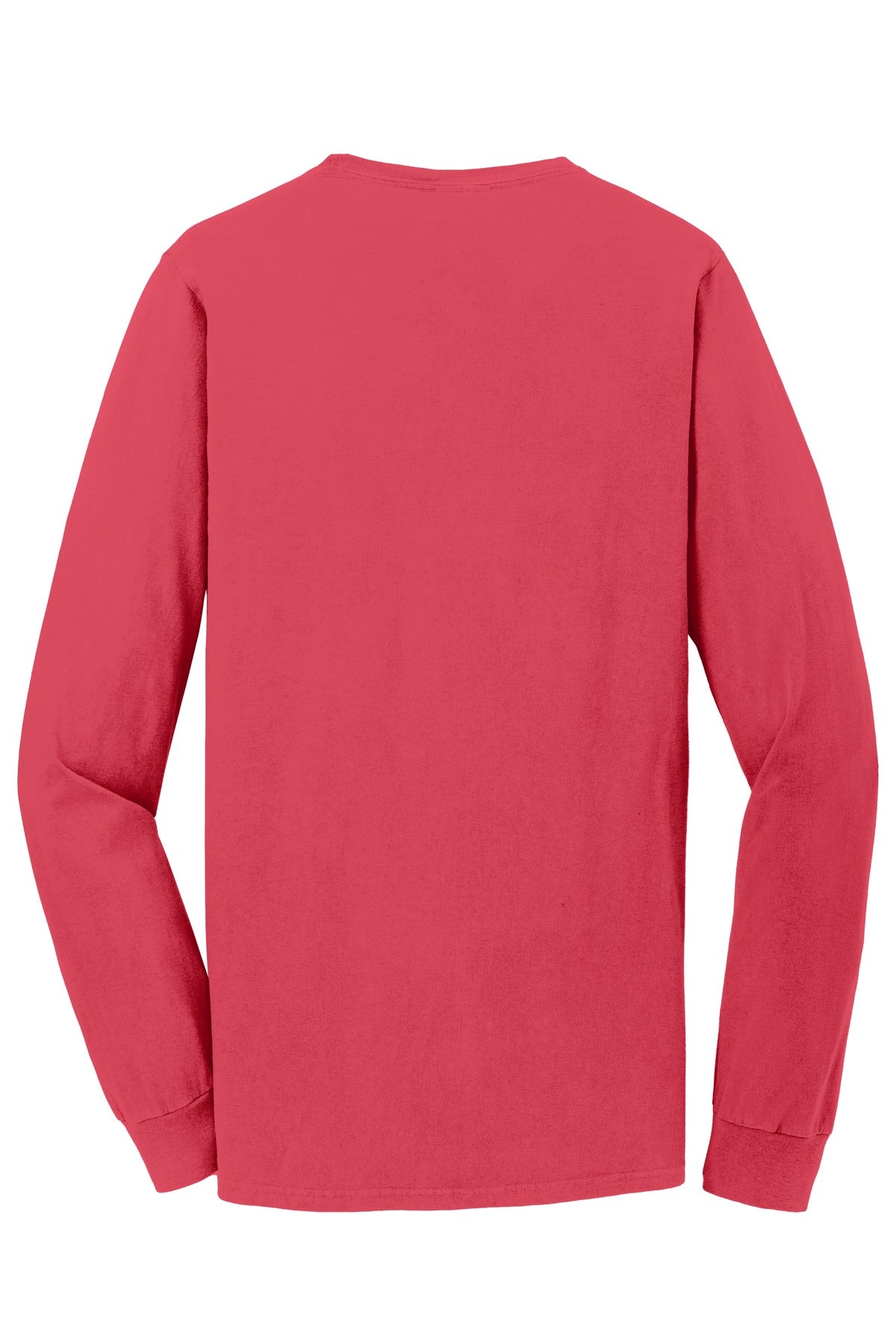 Port & Company Men's Beach Wash Garment-Dyed Long Sleeve Pocket Tee Mens Apparel Shirts & Tops